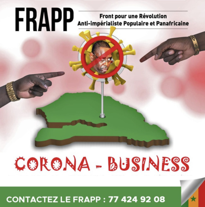 Rapport Fonds Force Covid-19: Le FRAPP exige le remboursement des deniers publics et des sanctions Rapport Fonds Force Covid-19: Le FRAPP exige le remboursement des deniers publics et des sanctions