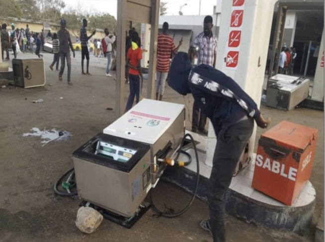 Attaque d’une station à Kaolack: Une forte somme d’argent emportée