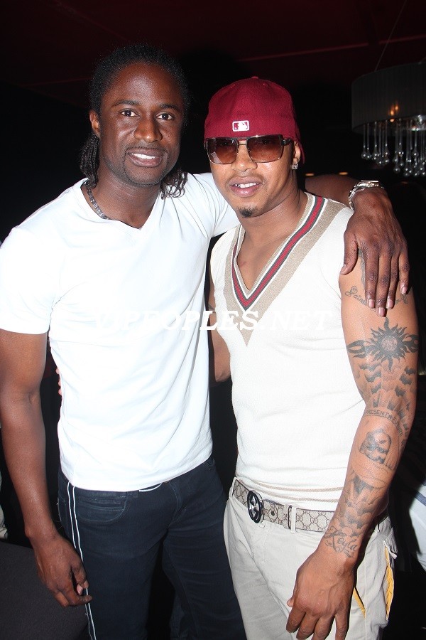 El Hadji Diouf et son ami Alassane Ndour