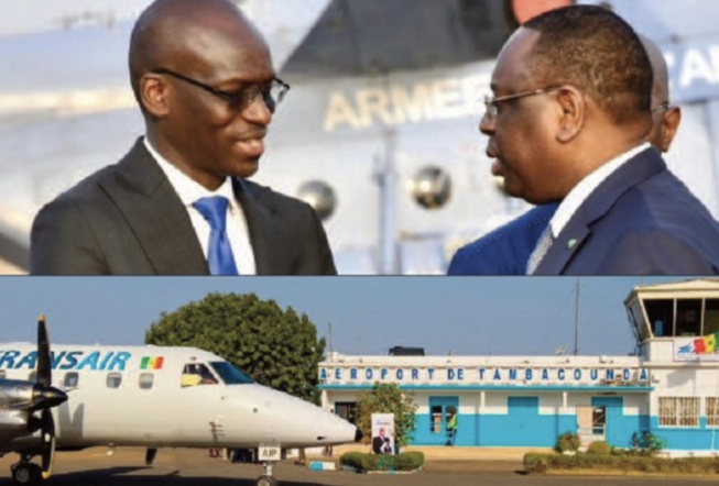 Réhabilitation de l'aéroport de Tambacounda : Le Dg de l'AIBD, Abdoulaye Dièye reçoit les félicitations du Chef de l’Etat Réhabilitation de l'aéroport de Tambacounda : Le Dg de l'AIBD, Abdoulaye Dièye reçoit les félicitations du Chef de l’Etat