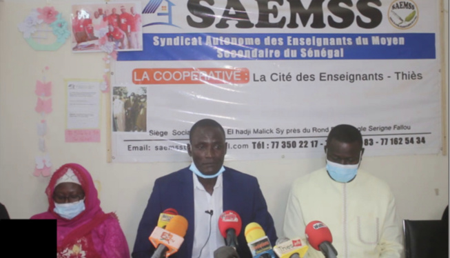 Non-respect du protocole d’accord : Le SAEMSS déterre la hache de guerre