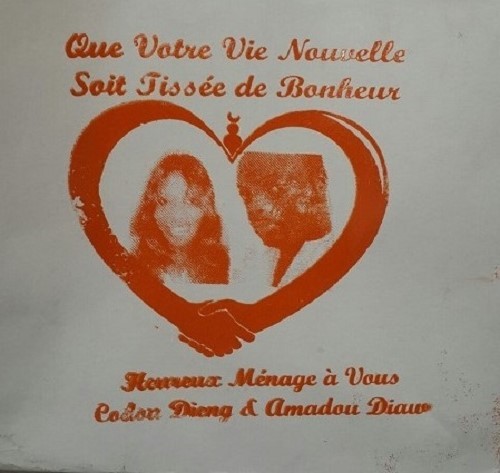 Les images du mariage de Codou Dieng et Amadou Diaw.