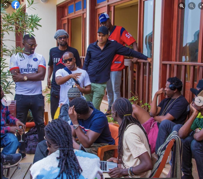 Transportés par vol spécial : Des rappeurs sénégalais recus à la Présidence du Cap-Vert Transportés par vol spécial : Des rappeurs sénégalais recus à la Présidence du Cap-Vert