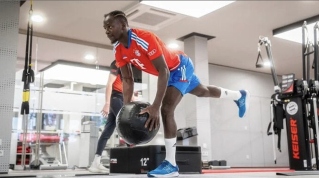Photos / Bayern Munich : Sadio Mané a repris l’entraînement Photos / Bayern Munich : Sadio Mané a repris l’entraînement