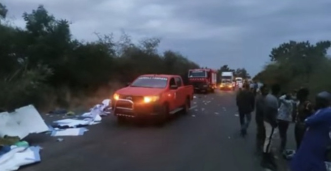 Accident de Kaffrine: L’identité de la 41e victime inconnue Accident de Kaffrine: L’identité de la 41e victime inconnue