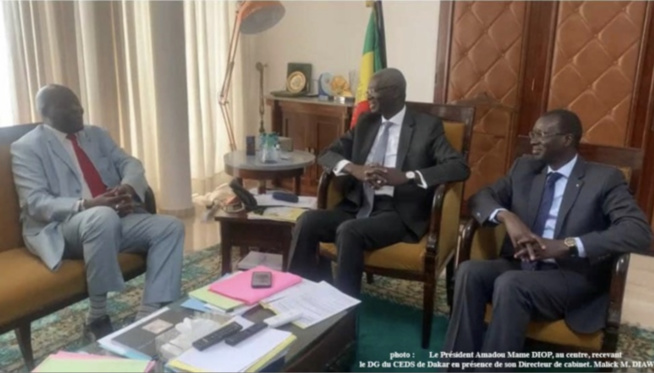 Audience : Le président de l’Assemblée nationale du Sénégal a reçu le DG du CEDS de Dakar Audience : Le président de l’Assemblée nationale du Sénégal a reçu le DG du CEDS de Dakar