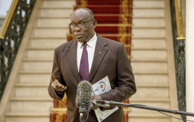 Photos/ Avec son projet de 6 milliard de FCfa:Baba Tandian reçu par Macky Sall Photos/ Avec son projet de 6 milliard de FCfa:Baba Tandian reçu par Macky Sall