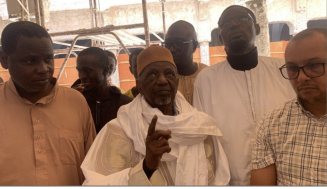 An 1 du début de la rénovation de la Grande Mosquée de Daroul Mouhty : la visite surprise du Khalife Serigne Bassirou Anta Niang Mbacké An 1 du début de la rénovation de la Grande Mosquée de Daroul Mouhty : la visite surprise du Khalife Serigne Bassirou Anta Niang Mbacké
