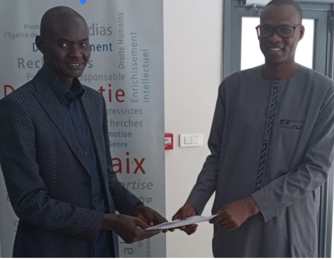 Dialigué Faye du journal "Le Quotidien", nouveau coordonnateur du Collectif des journalistes économiques du Sénégal Dialigué Faye du journal "Le Quotidien", nouveau coordonnateur du Collectif des journalistes économiques du Sénégal