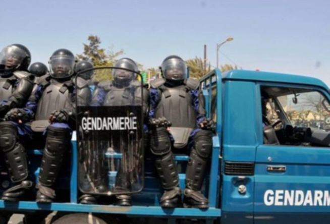 Meeting de Ousmane Sonko à Keur Massar, ce samedi : un dispositif impressionnant de la Gendarmerie quadrille la zone