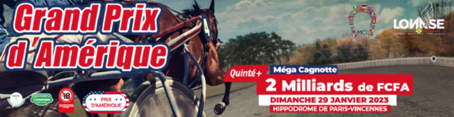 LONASE GRAND PRIX D'AMERIQUE avec 2milliards de F CFA avec le méga cagnotte ce dimance 29 janvier LONASE GRAND PRIX D'AMERIQUE avec 2milliards de F CFA avec le méga cagnotte ce dimance 29 janvier