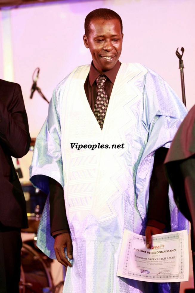 Cheikh Amar décoré au 12 éme anniversaire du GFM