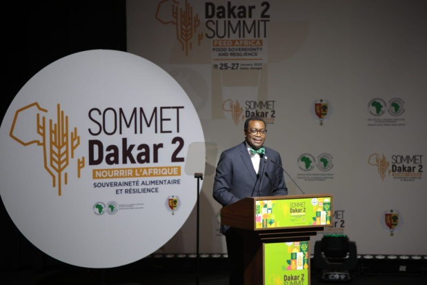 Le président Adesina lors du sommet Dakar 2 : «L’Afrique peut et doit se nourrir par elle-même » Le président Adesina lors du sommet Dakar 2 : «L’Afrique peut et doit se nourrir par elle-même »