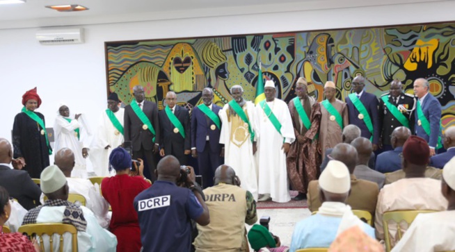 Cérémonie de décoration des dignitaires la cohorte 2022 : 71 personnalités honorées Cérémonie de décoration des dignitaires la cohorte 2022 : 71 personnalités honorées