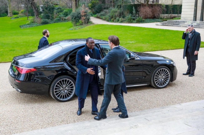 PHOTOS - Macky Sall a rencontré Emmanuel Macron, Voici la raison