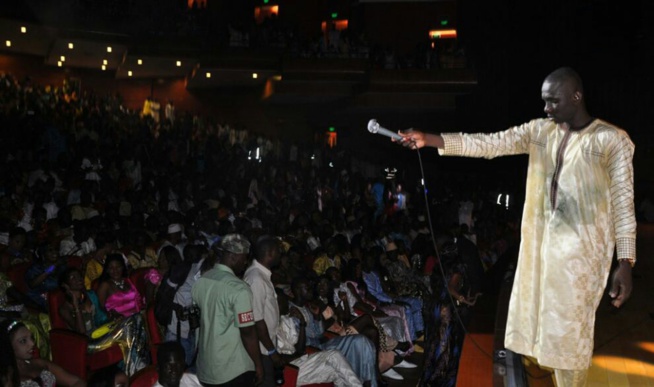 3 Fois d'affilés:Les images de la soirée "Rakadiou show" de Pape Diouf  nouveau roi du grand théâtre avec Prince PAB EVENTS