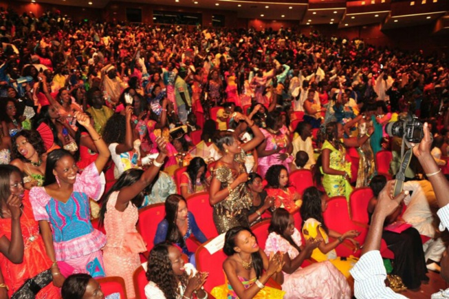 3 Fois d'affilés:Les images de la soirée "Rakadiou show" de Pape Diouf  nouveau roi du grand théâtre avec Prince PAB EVENTS