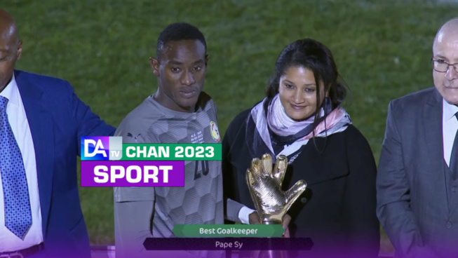 Chan 2023 : Pape Mamadou Sy désigné meilleur gardien de la compétition! Chan 2023 : Pape Mamadou Sy désigné meilleur gardien de la compétition!