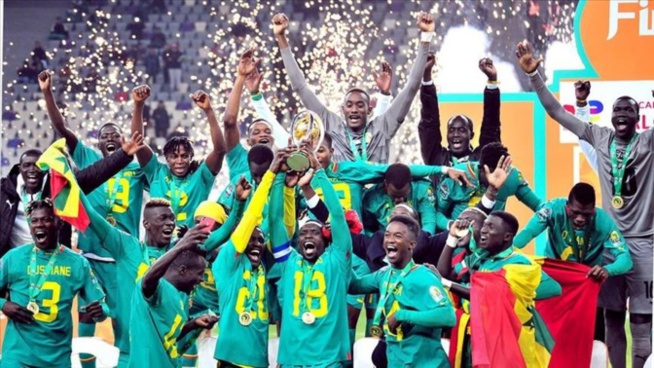 Le Sénégal vainqueur du CHAN : Macky Sall offre une prime spéciale de 10 millions FCfa et un terrain à chaque Lion local
