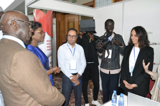 En images 22e éditions Forumdu 1er emploi avec le groupe Promo Consulting du président Mbagnick Diop du MEDS