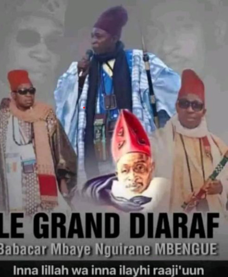 Nécrologie : Le grand Diaraf de Yoff, Babacar Mbaye Nguirane Mbengue n'est plus ! Nécrologie : Le grand Diaraf de Yoff, Babacar Mbaye Nguirane Mbengue n'est plus !