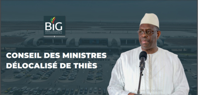 Conseil des Ministres délocalisé de Thiès : Le bilan d’une ambition présidentielle Conseil des Ministres délocalisé de Thiès : Le bilan d’une ambition présidentielle