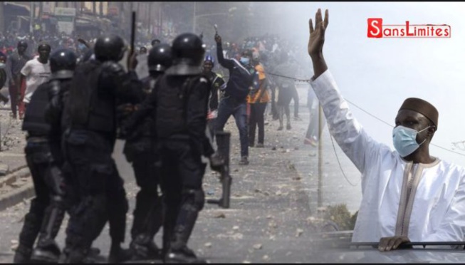 Retenu à Dianatoul mahwa, les partisans de Sonko font face aux forces de l’ordre Retenu à Dianatoul mahwa, les partisans de Sonko font face aux forces de l’ordre