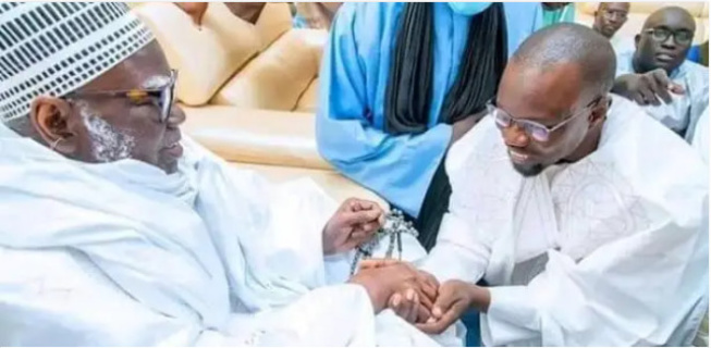 Audience entre Serigne Mountakha et Sonko: Le Khalifa a instruit l’opposant à rentrer sans faire de bruit Audience entre Serigne Mountakha et Sonko: Le Khalifa a instruit l’opposant à rentrer sans faire de bruit