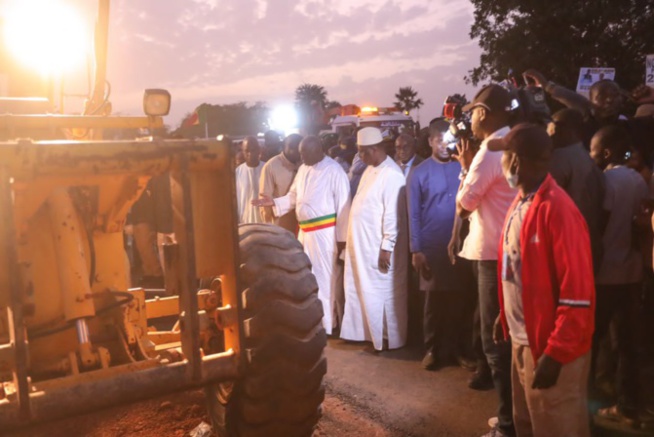 Lancement des travaux de l’autoroute Dakar-Tivaouane et des routes voisines : le discours du président Macky Sall Lancement des travaux de l’autoroute Dakar-Tivaouane et des routes voisines : le discours du président Macky Sall