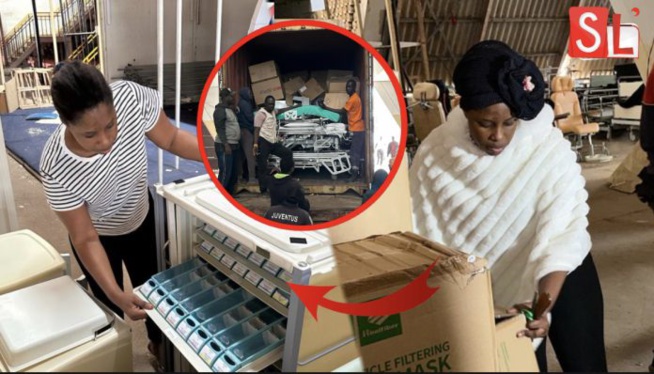 APROFEV de Gabrielle Kane tape fort avec des dons en matériels à hauteur de 210 millions APROFEV de Gabrielle Kane tape fort avec des dons en matériels à hauteur de 210 millions