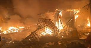 Touba: Un nouvel incendie au marché Ocass ce Dimanche (Vidéo)