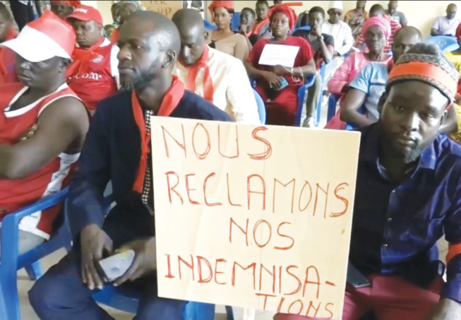 Sebikotane Les impactés du Train Express Régional déterrent la hache de guerre Sebikotane Les impactés du Train Express Régional déterrent la hache de guerre