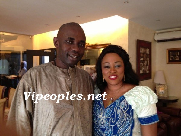 L'ex ministre Samuel Sarr ,joyeux avec sa " Kani ngégn" L'ex ministre Samuel Sarr ,joyeux avec sa " Kani ngégn"