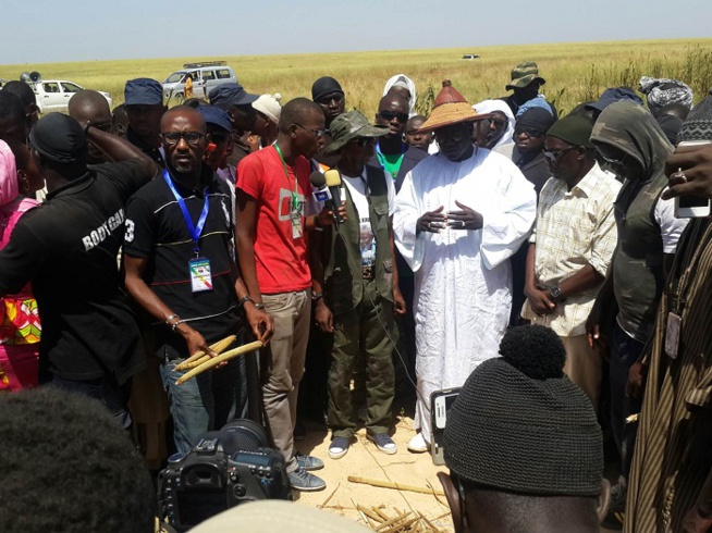 Khelcome 2014: Le milliardaire Cheikh Amar et sa délégation aux oeuvres de Serigne Saliou Mbacké