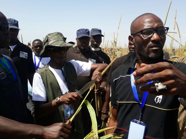 Khelcome 2014: Le milliardaire Cheikh Amar et sa délégation aux oeuvres de Serigne Saliou Mbacké