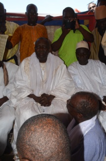 Khelcome 2014: Le milliardaire Cheikh Amar et sa délégation aux oeuvres de Serigne Saliou Mbacké