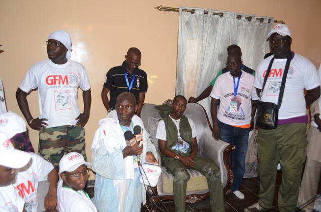 La délégation du groupe futur média à Khelcom. La délégation du groupe futur média à Khelcom.