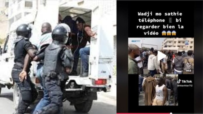 Exfiltration de Sonko : Filmé en flagrant délit, le voleur vient d’être arrêté grâce à cette vidéo Exfiltration de Sonko : Filmé en flagrant délit, le voleur vient d’être arrêté grâce à cette vidéo