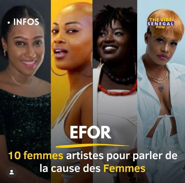 Dix artistes chanteuses femmes, le label Senartvision lance le concept EFOR Dix artistes chanteuses femmes, le label Senartvision lance le concept EFOR