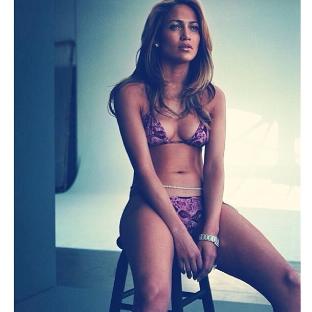 Jennifer Lopez affiche son corps sur Instagram