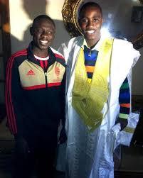 Waly Seck et Pape Diouf se sont rencontrés ce dimanche chez Elimane Lam Waly Seck et Pape Diouf se sont rencontrés ce dimanche chez Elimane Lam