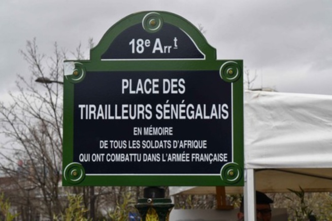 La place des Tirailleurs-Sénégalais inaugurée à Paris La place des Tirailleurs-Sénégalais inaugurée à Paris