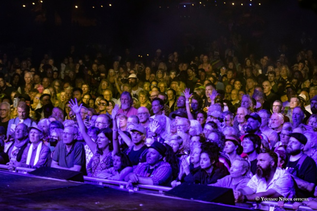 En images du concert de Youssou Ndour en Australie.