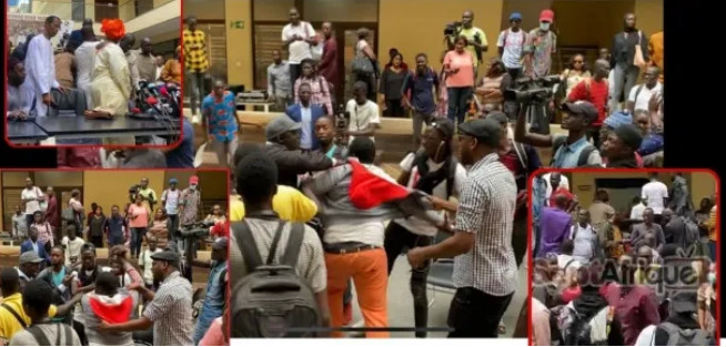 Bagarre au siège de l’APR : Les militants en désaccord sur la déclaration contre Ousmane Sonko Bagarre au siège de l’APR : Les militants en désaccord sur la déclaration contre Ousmane Sonko