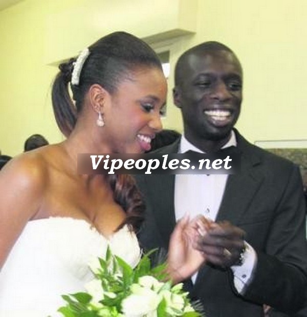 L'international Cheikh Mbengue et sa femme Bintou Seck L'international Cheikh Mbengue et sa femme Bintou Seck