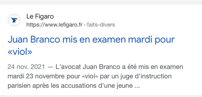 Découvrez qui est le nouveau avocat Français de Sonko Juan Branco qui est mis en examen pour viol.