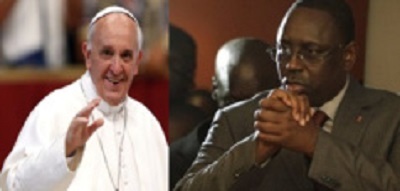Macky Sall reçu par le Pape François Macky Sall reçu par le Pape François