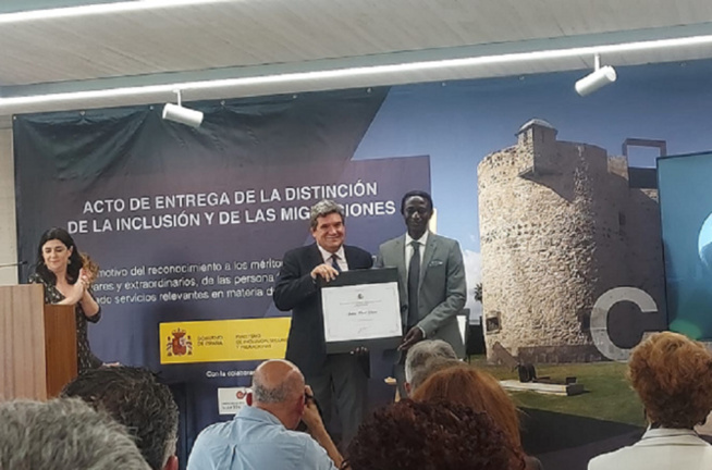 Diaspora : Atabbe Mane Dieme, un Sénégalais honoré par le Gouvernement du Royaume .d'Espagne Diaspora : Atabbe Mane Dieme, un Sénégalais honoré par le Gouvernement du Royaume .d'Espagne