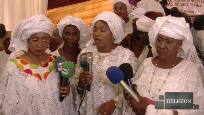 Les femmes BBY de Thiès «lynchent» Idy: «Qu’il soit cohérent en rendant tous les attributs conférés par le Président Macky Sall» Les femmes BBY de Thiès «lynchent» Idy: «Qu’il soit cohérent en rendant tous les attributs conférés par le Président Macky Sall»