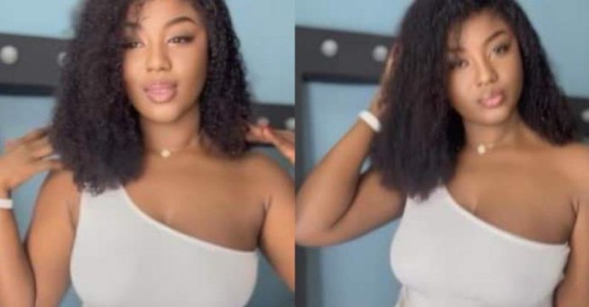 Minijupe moulante et body à épaule dénudée, Mia Guissé dans un look So $exy Minijupe moulante et body à épaule dénudée, Mia Guissé dans un look So $exy